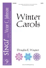 Winter Carols SATB choral sheet music cover